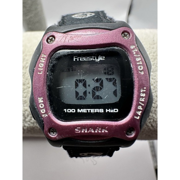 Shark Accessories - Shark Freestyle Nylon Floral Band Ladies Watch New‎ Battery 30MM 7.5" C67